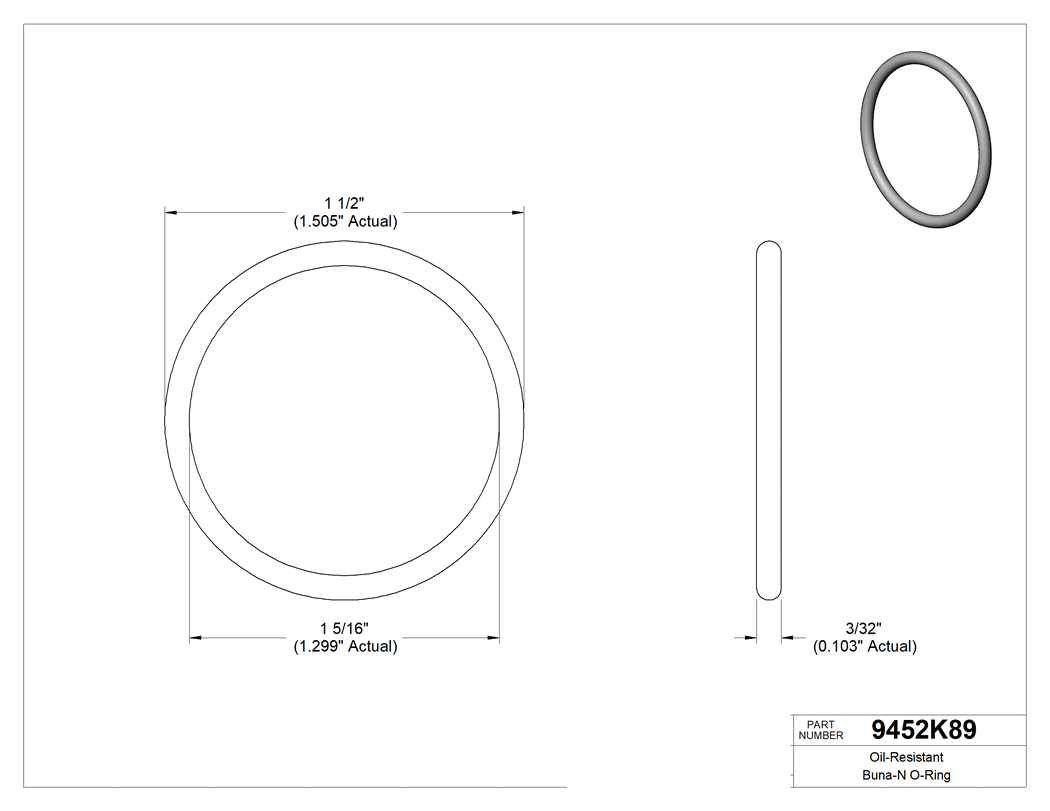 Technical drawing - 9452K89